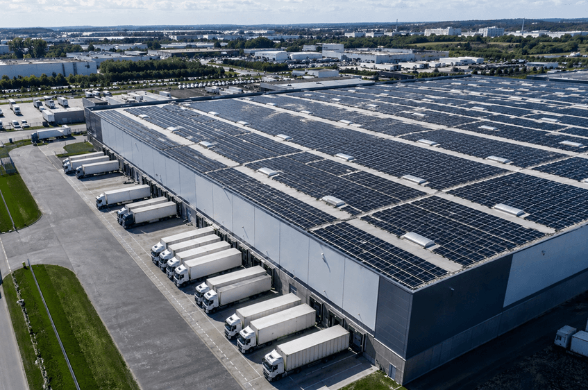 PV-Anlage 3,8 MW Logistik