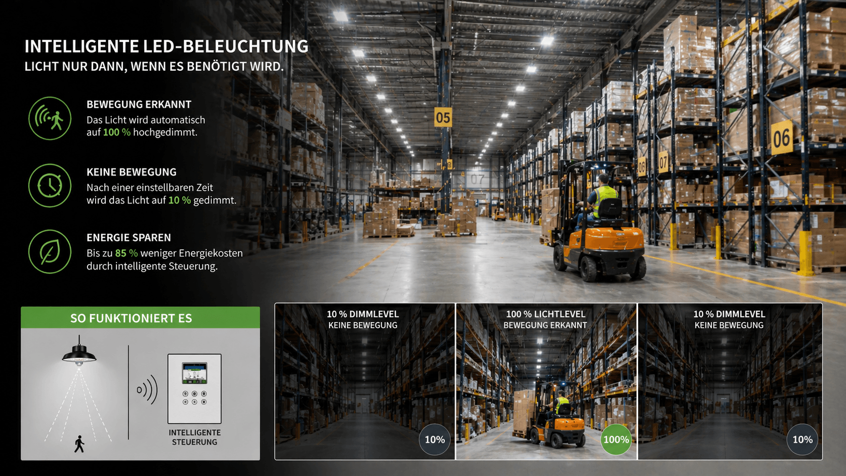 LED Lichtsteuerung Projekt