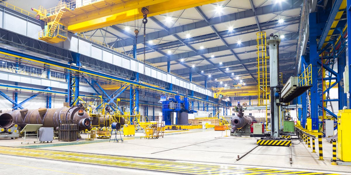 LED Beleuchtung Industrie und Produktion